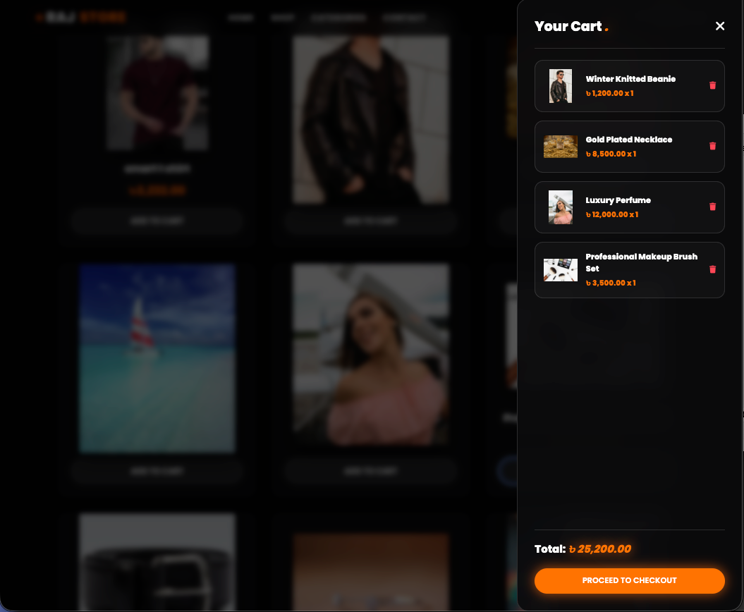 Complete E-commerce Website